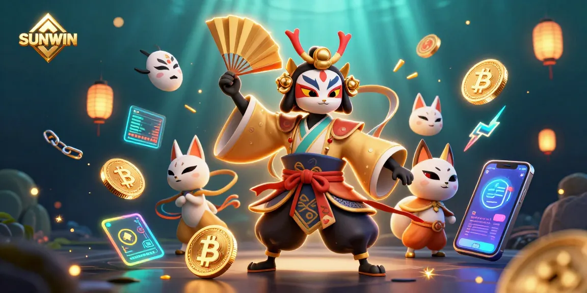 SUNWIN immerses players in lively casino adventures with vibrant characters and dazzling crypto elements.
