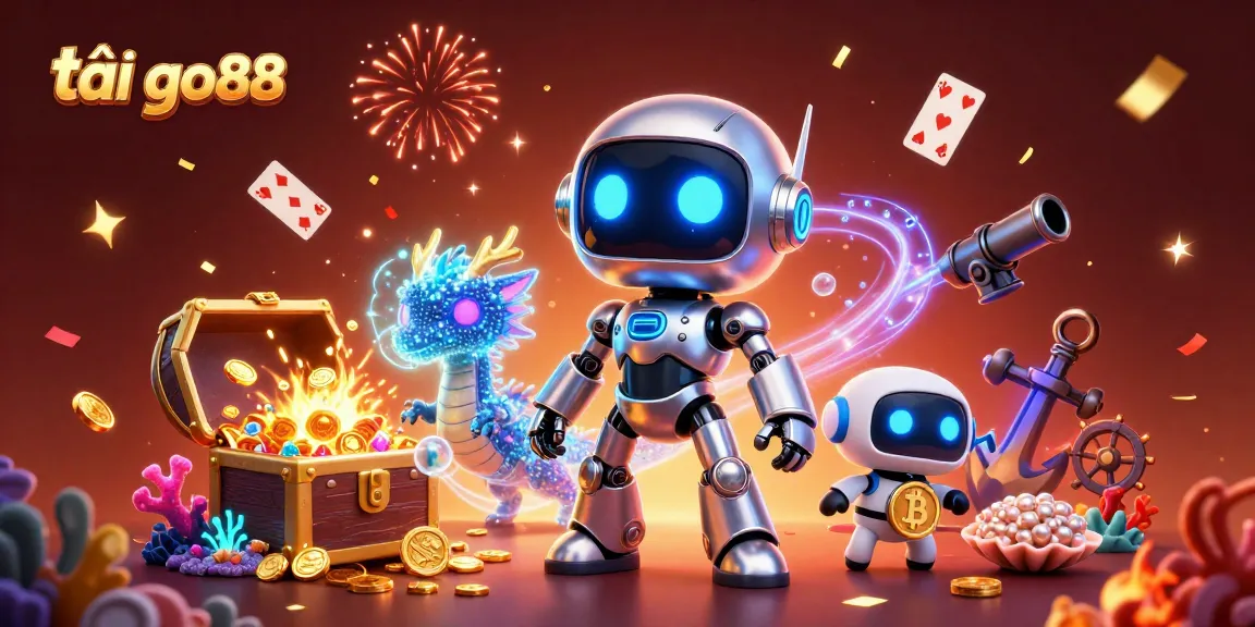 Tải go88 and recharge your gaming experience with vibrant casino-themed characters and treasures.