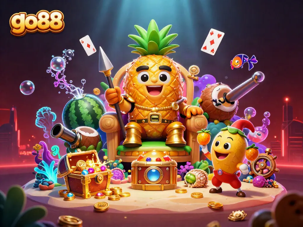 Engage with go88 through thrilling games in a vibrant beach casino scene.