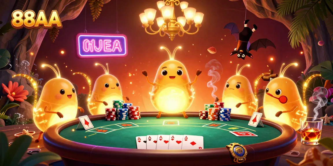 Light up your night with 88AA’s thrilling casino atmosphere and vibrant poker action!