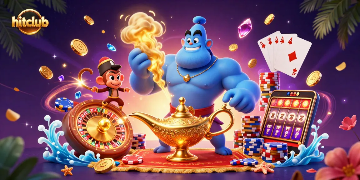 Experience the thrill of hitclub with a vibrant casino atmosphere featuring interactive characters and game elements.