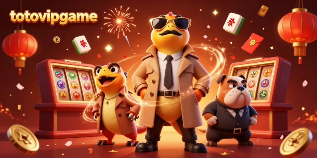 Experience the excitement of totovipgame as cartoon raptors amusingly attempt to enter a VIP casino lounge.