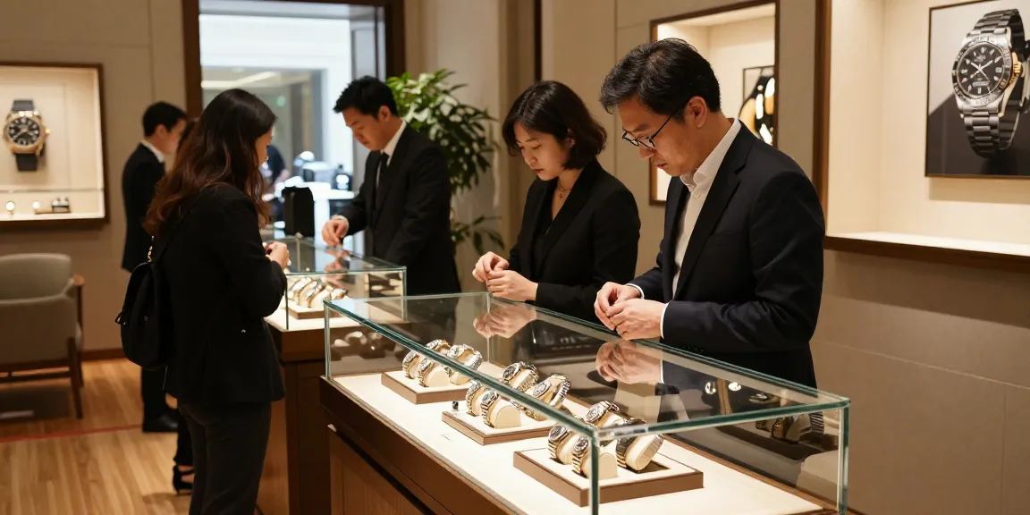 Showcase of rolex super clone watches in an elegant setting emphasizing luxury and quality.