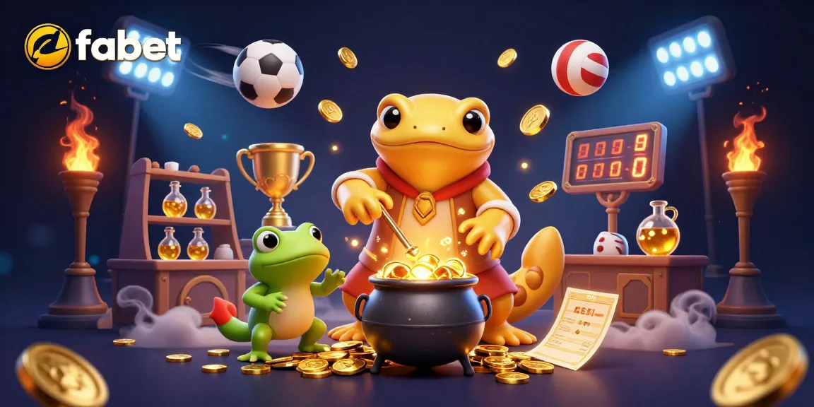 Experience the excitement of fabet sports betting with alchemists creating golden winnings and dynamic game elements.