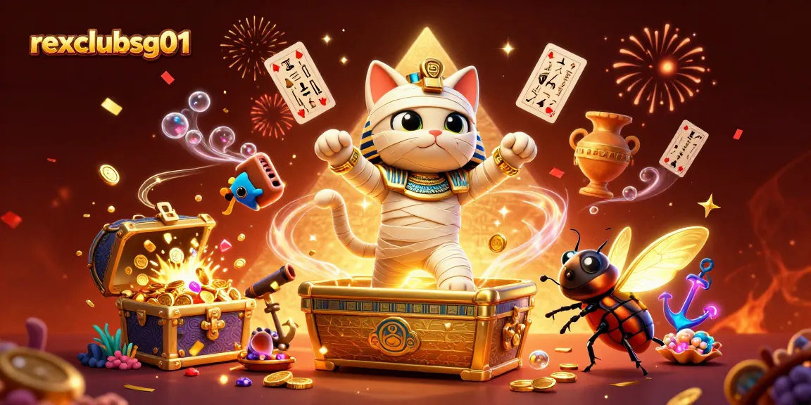 rexclubsg01 players claim free credits while celebrating with vibrant treasures and dynamic characters in casino