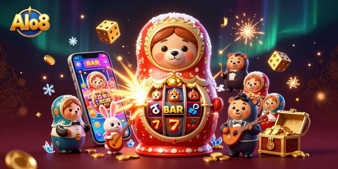Alo8 celebrates the excitement of casino life with vibrant characters and lavish gaming elements.