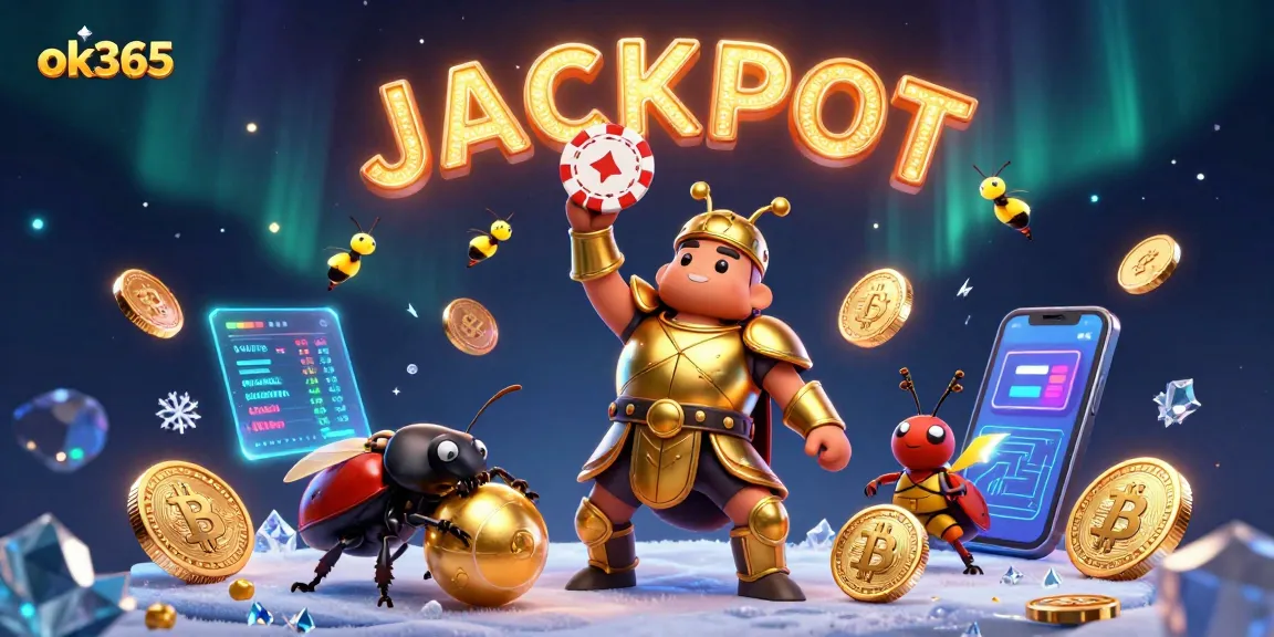 Experience thrilling jackpot victories with ok365's dynamic online gambling scene.