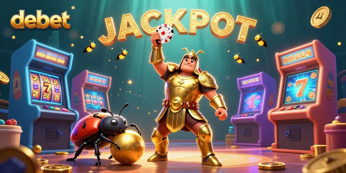 Conquer the jackpot with debet-themed gameplay featuring vibrant gaming elements.