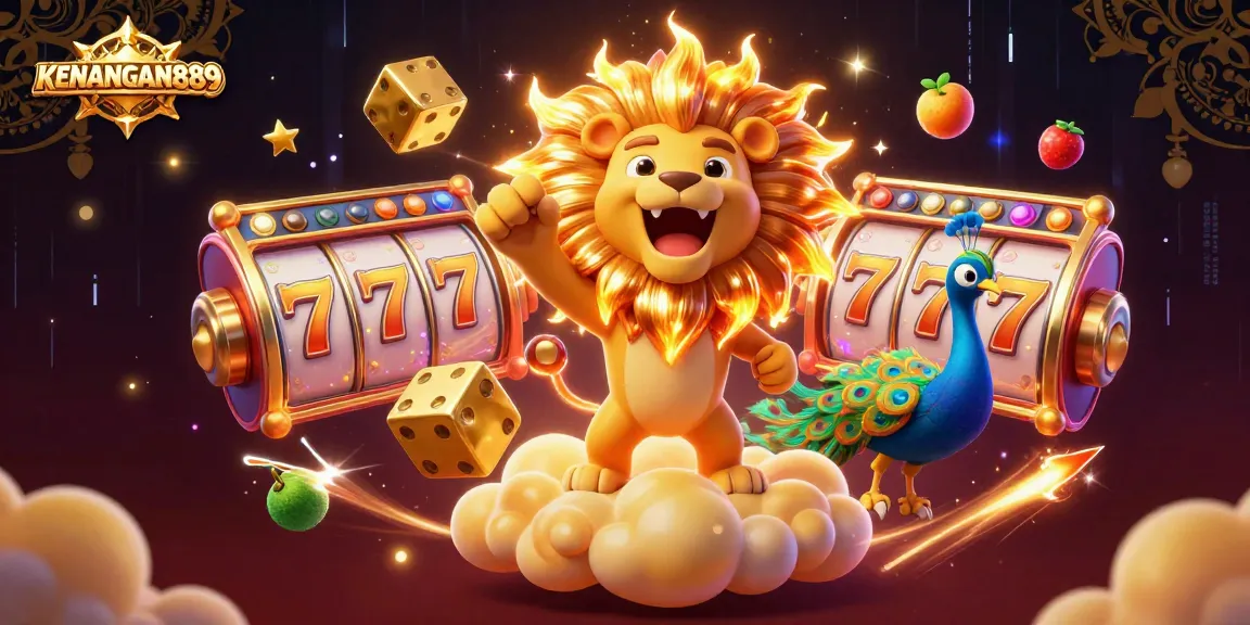 Play slots with KENANGAN889 and experience thrilling wins with vibrant animation and dynamic elements.