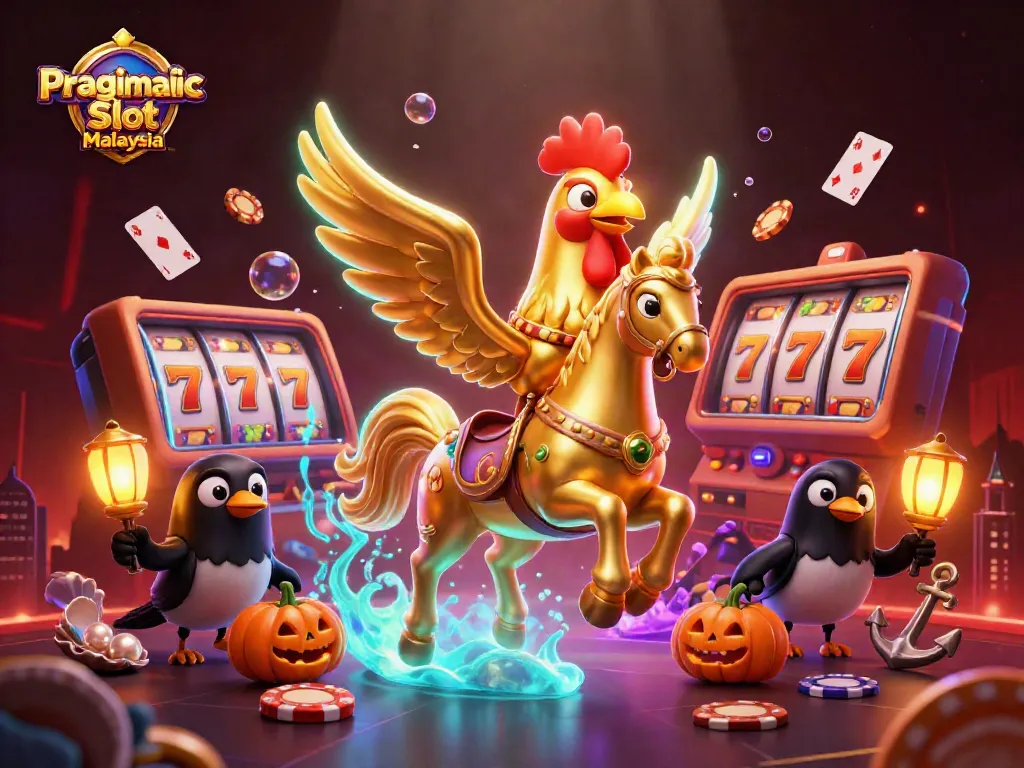 Engage with the thrilling experience of Pragmatic Slot Malaysia amidst a captivating casino scene.