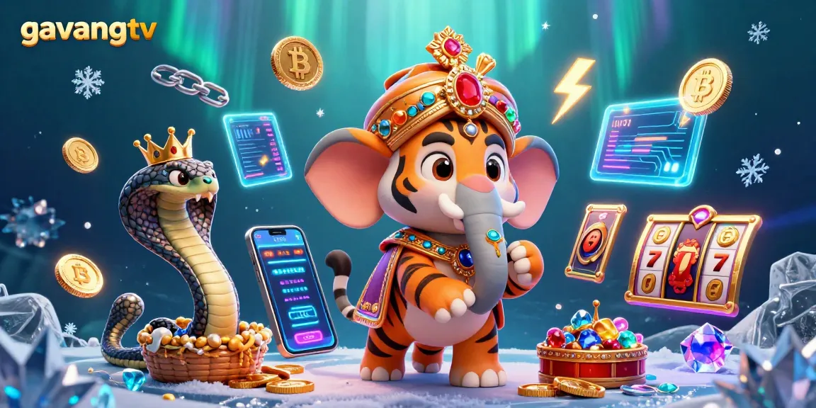 Bet big with gavangtv's vibrant gambling scene showcasing Asian triumphs and crypto elements.