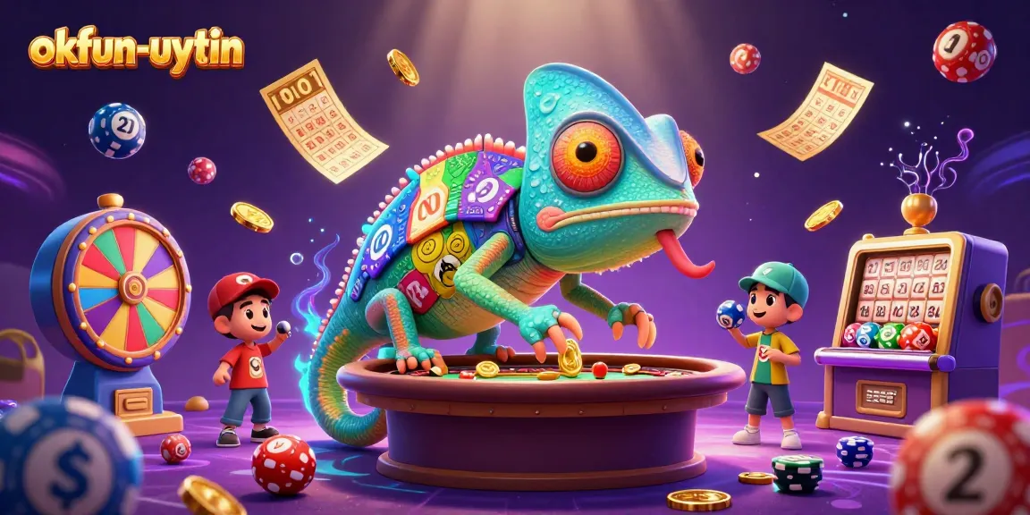 Experience thrilling games at okfun-uytin with colorful lottery balls and golden prizes.