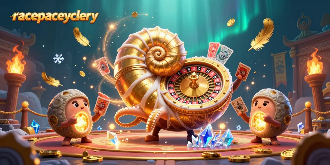 Experience thrilling gameplay at racepacecyclery with a lively casino scene featuring vibrant game elements.