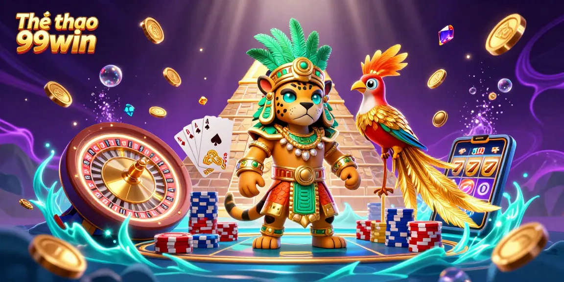 Engage in thrilling sports betting at Thể thao 99win with vibrant visuals and exciting gameplay.