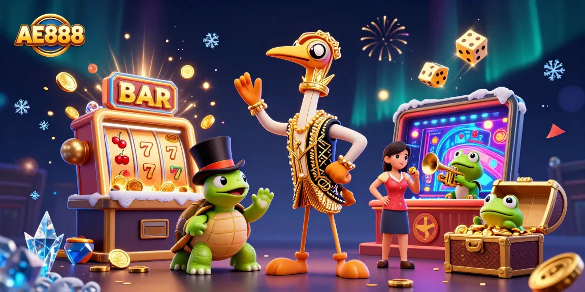 Spin the slots and win big with AE888's vibrant casino games packed with excitement!