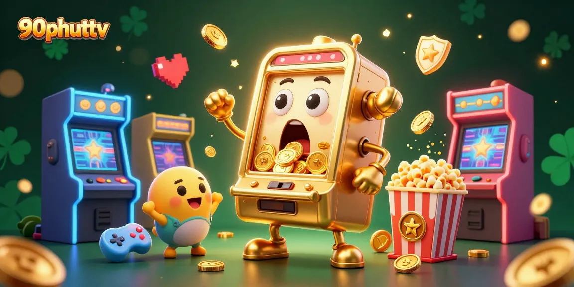 Experience the thrill of winning with 90phuttv's dazzling slot action and dynamic gaming atmosphere.