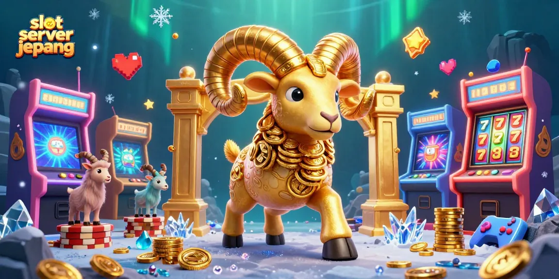 Experience thrilling spins with slot server jepang amidst vibrant game elements and golden coins.