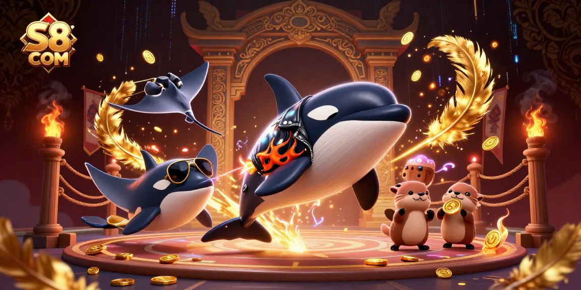 S8 COM: Join the vibrant casino adventure featuring dynamic sea characters and stunning game elements.