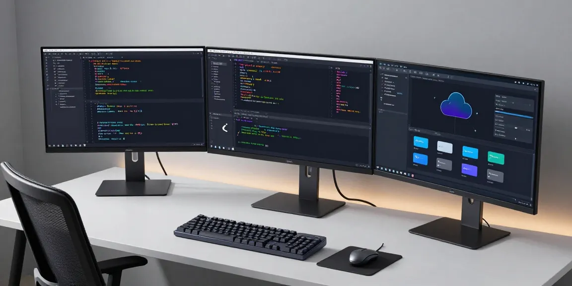 mb668u technology workspace featuring innovative cloud computing and AI tools in a modern developer environment.