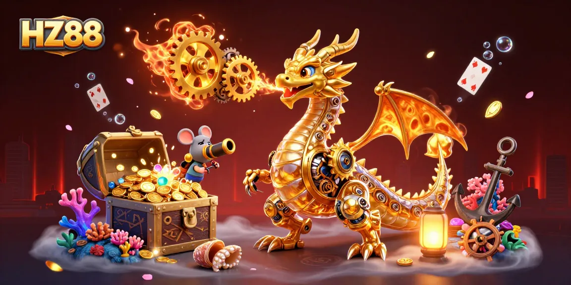 Experience the thrill of HZ88, featuring dynamic gaming elements and a magical setting.