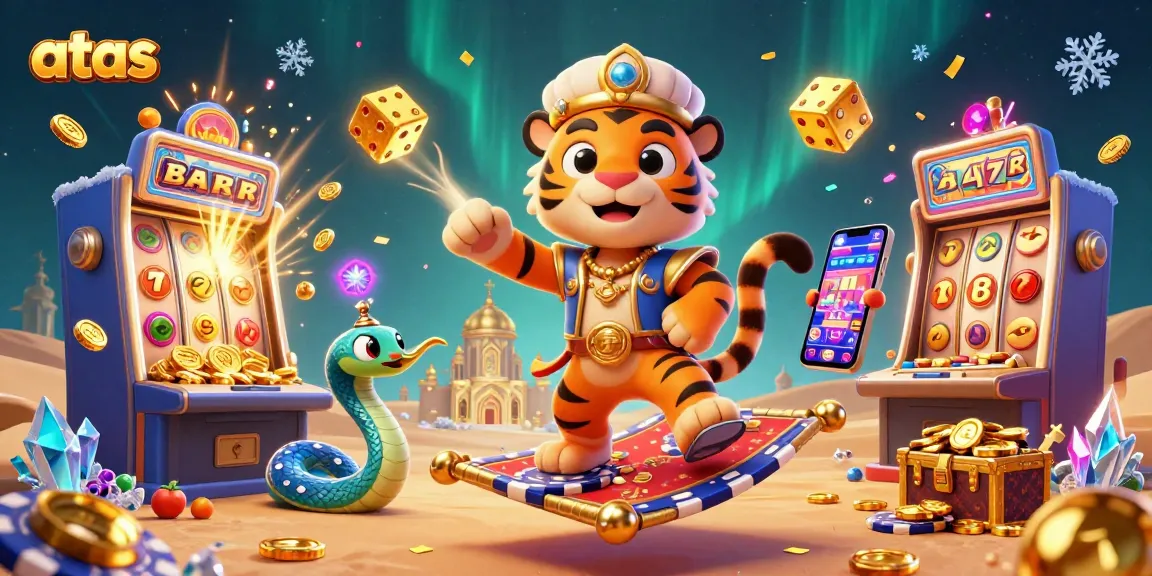 Experience thrilling wins at ATAS Casino with dynamic slot machines bursting with jackpots.