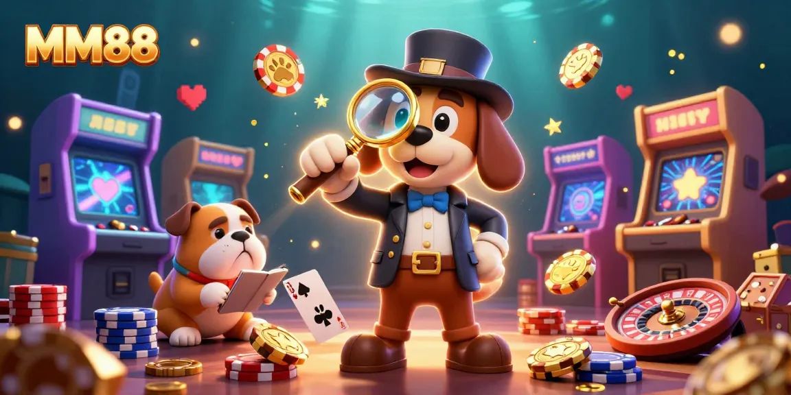 Investigate poker clues while enjoying vibrant games at MM88's casino