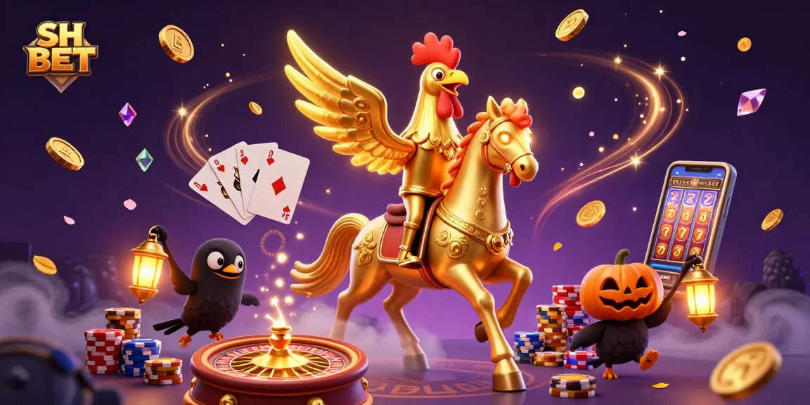 Experience thrilling gaming at SH BET with vibrant 3D casino artwork featuring enchanting characters.