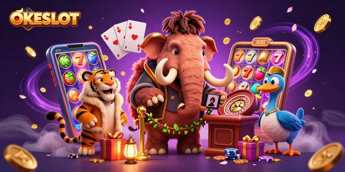 OKESLOT memberikan pengalaman bermain slot berkualitas dengan karakter unik dan elemen permainan yang menarik.