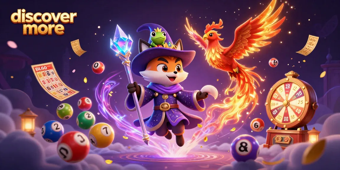 Discover more about exciting gambling opportunities with a mystical wizard, phoenix, and dynamic lottery elements.