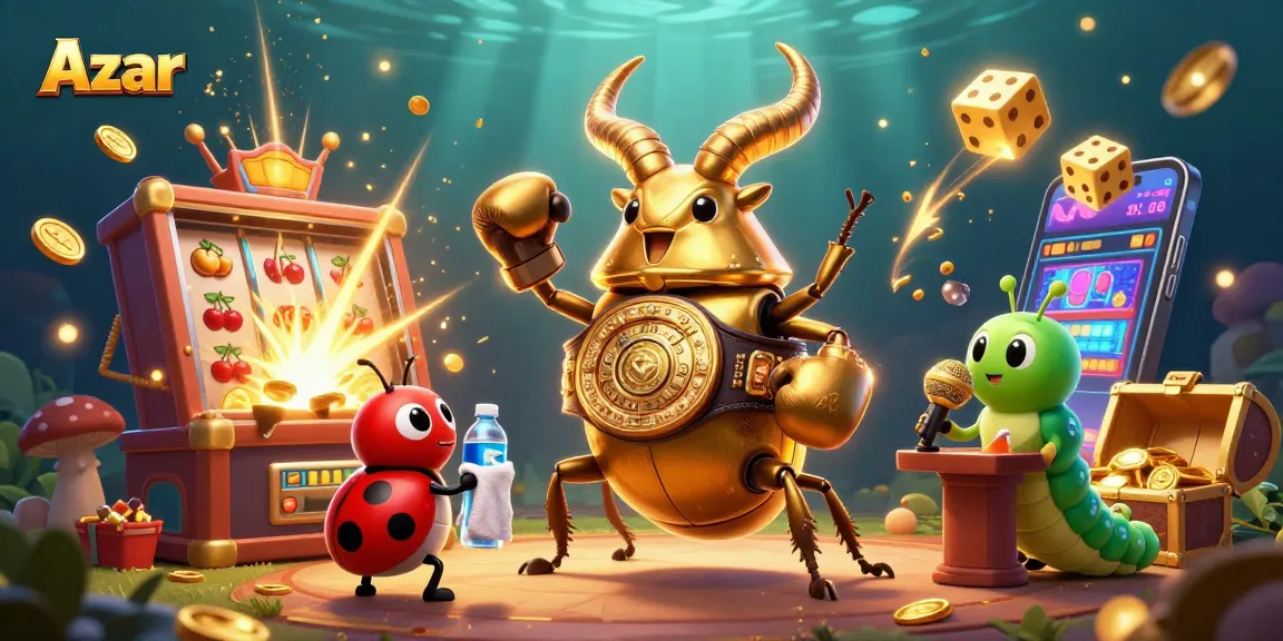 Experience excitement with Azar's dynamic video chat featuring vibrant gaming elements and lively characters.