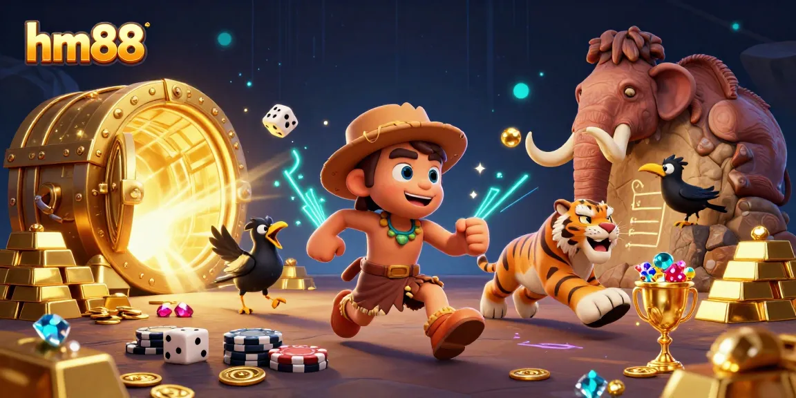 Play at hm88's exciting casino where ancient treasures and animated characters bring gaming to life.