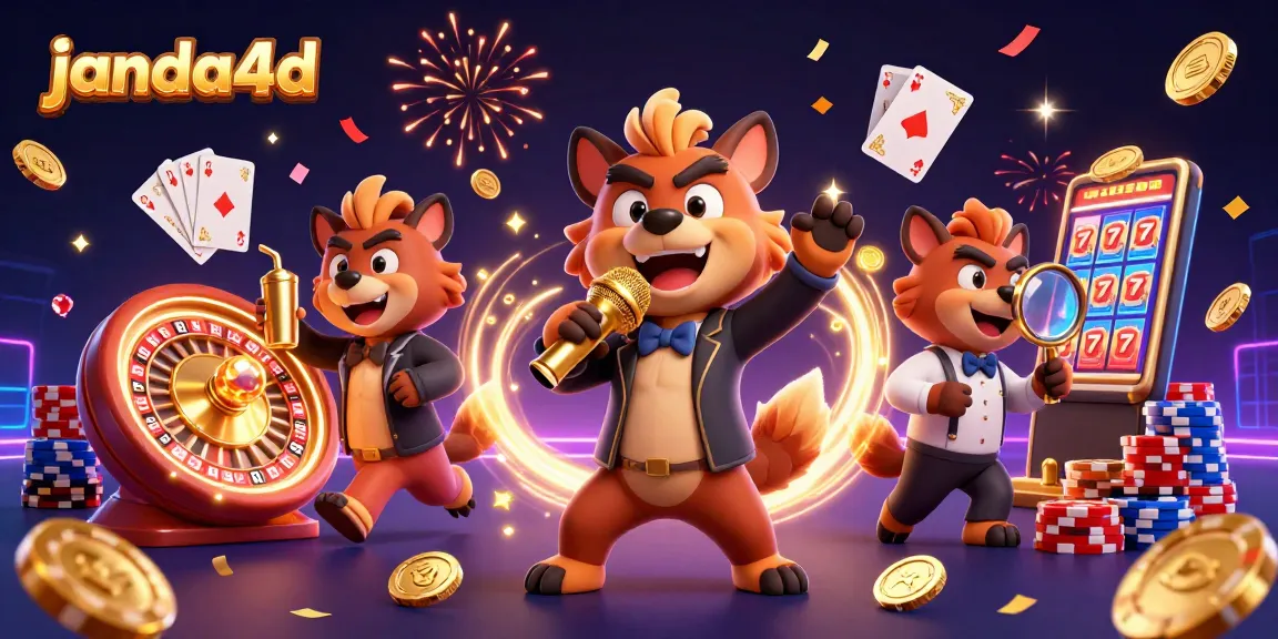 janda4d hadir dengan ilustrasi kasino yang penuh warna dan aktivitas bermain yang mengasyikkan.