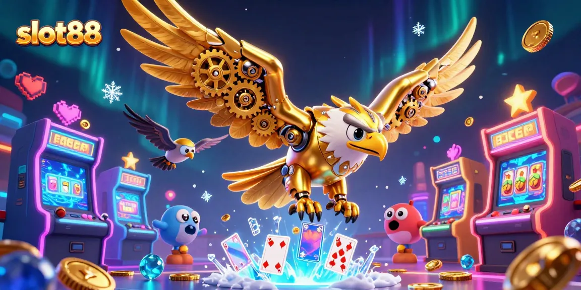 Menangkan jackpot dengan slot88 di gambar kasino yang penuh warna dan mengesankan.