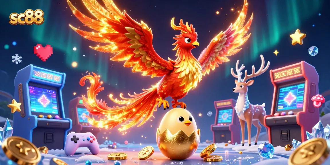 Experience the dynamic world of sc88 with animated characters and vibrant casino elements.