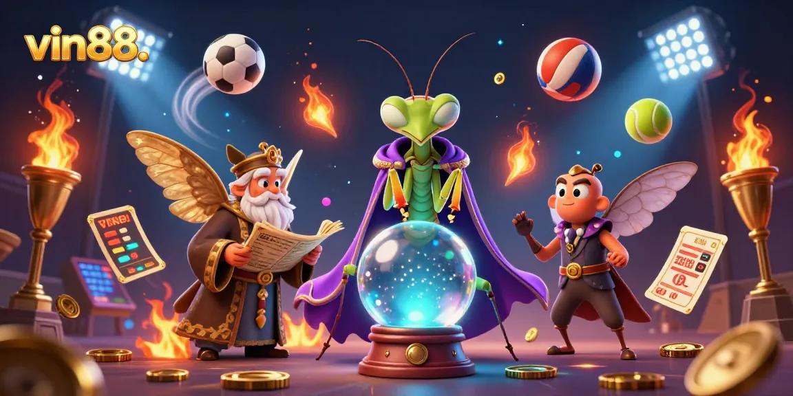 Experience thrilling bets and winnings at vin88. with dynamic sports scenes and engaging characters.