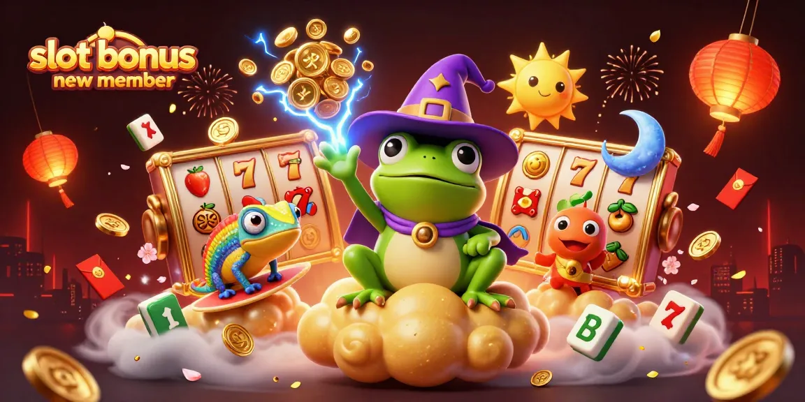 Engage in winning with slot bonus new member for exciting prize opportunities and vibrant casino elements.