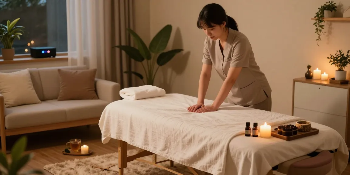 Experience premium 구리출장안마 with a professional massage therapist in a calming home environment.