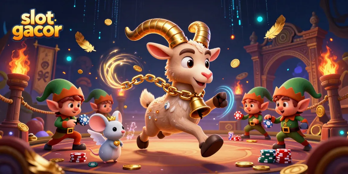 Experience the excitement of slot gacor with vibrant characters in a captivating casino scene.