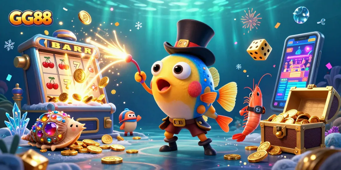 GG88 offers exciting gameplay with captivating slot machines and vibrant casino elements.