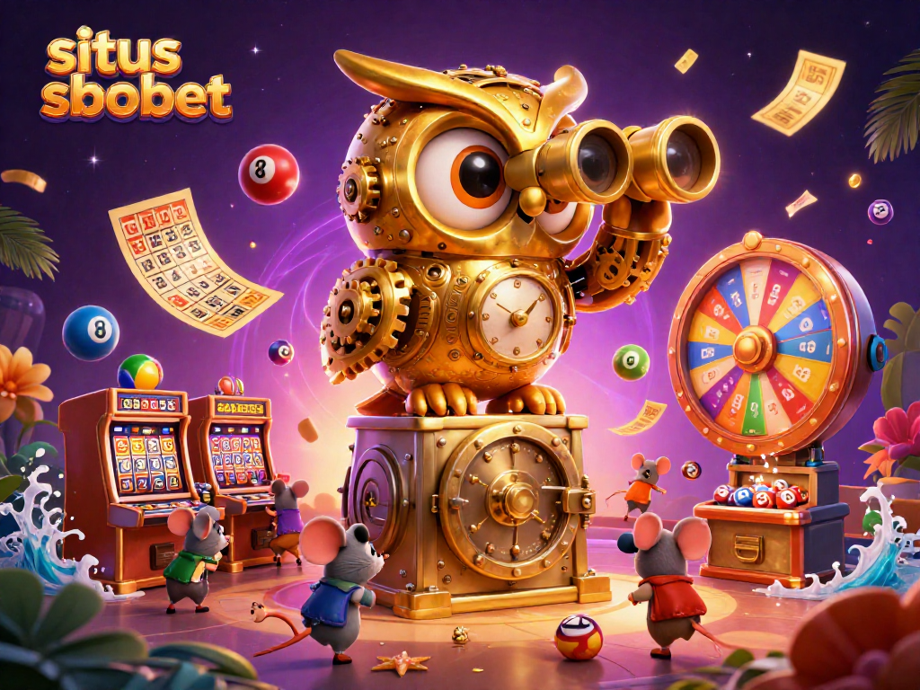 Engage with the exhilarating situs sbobet casino experience featuring dynamic game elements and vibrant characters.