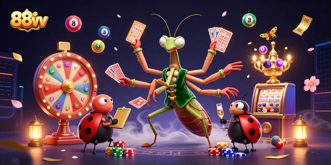 Experience the vibrant world of 88vv casino with lively games and colorful elements.