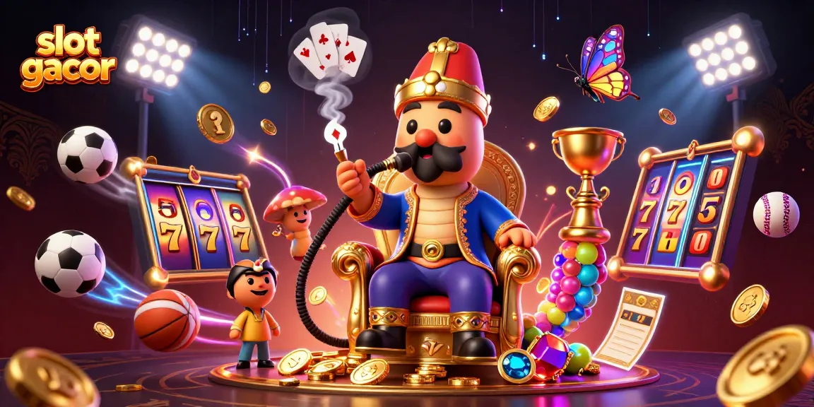 Slot gacor menampilkan mesin slot terbaik dengan jackpot spektakuler dan simbol keberuntungan.