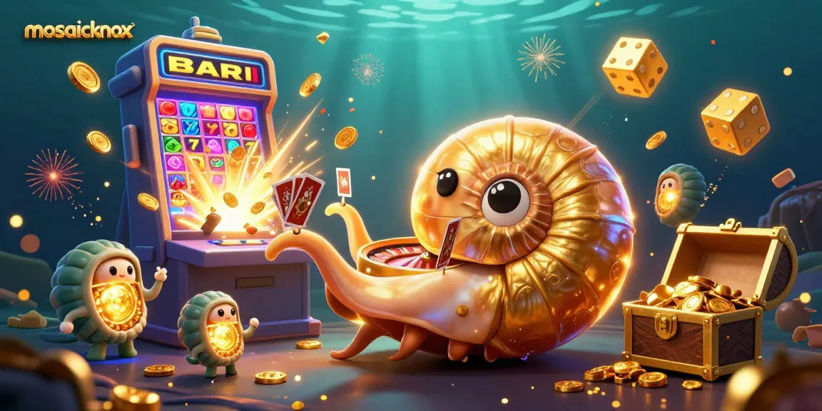Experience thrilling jackpots at mosaicknox with ancient nautilus themed casino elements.