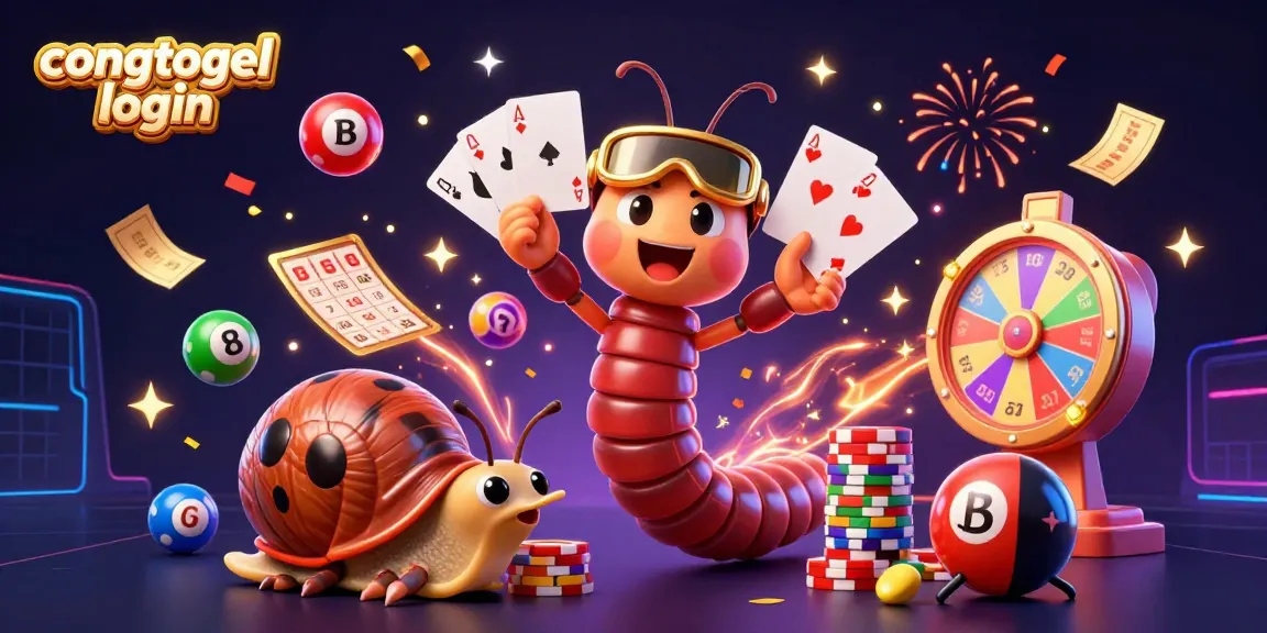 Experience vibrant excitement with congtogel login at the center of this dynamic casino scene.