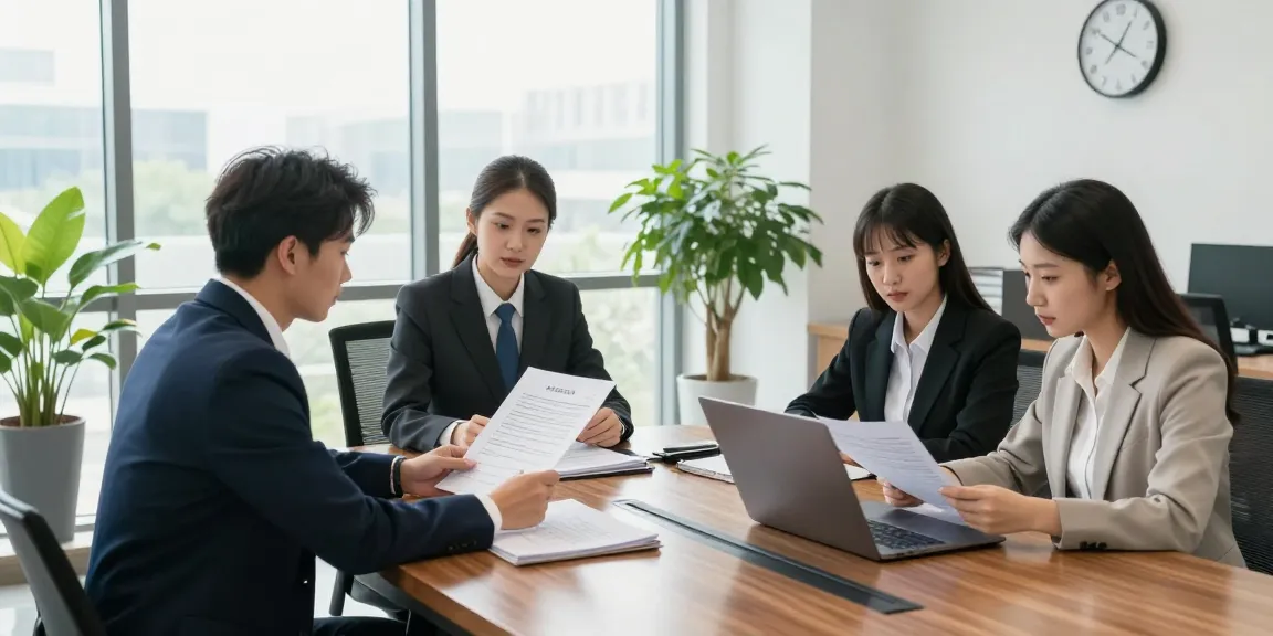 Legal team collaborating to browse around this site for effective consultation and support