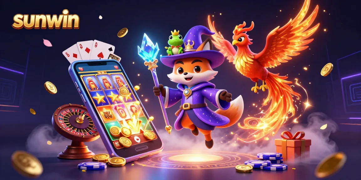 Engage with the sunwin casino universe through thrilling slots and majestic characters.