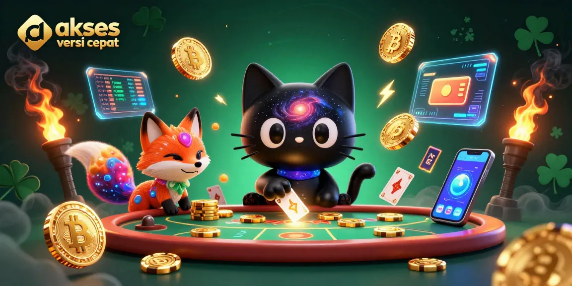 Unlock quick access to gaming excitement with the vibrant cosmic scene featuring unique casino characters.