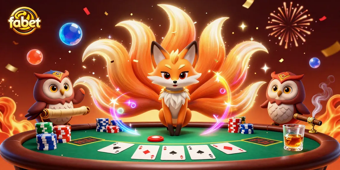 Experience the excitement of fabet with vibrant characters and captivating casino elements.