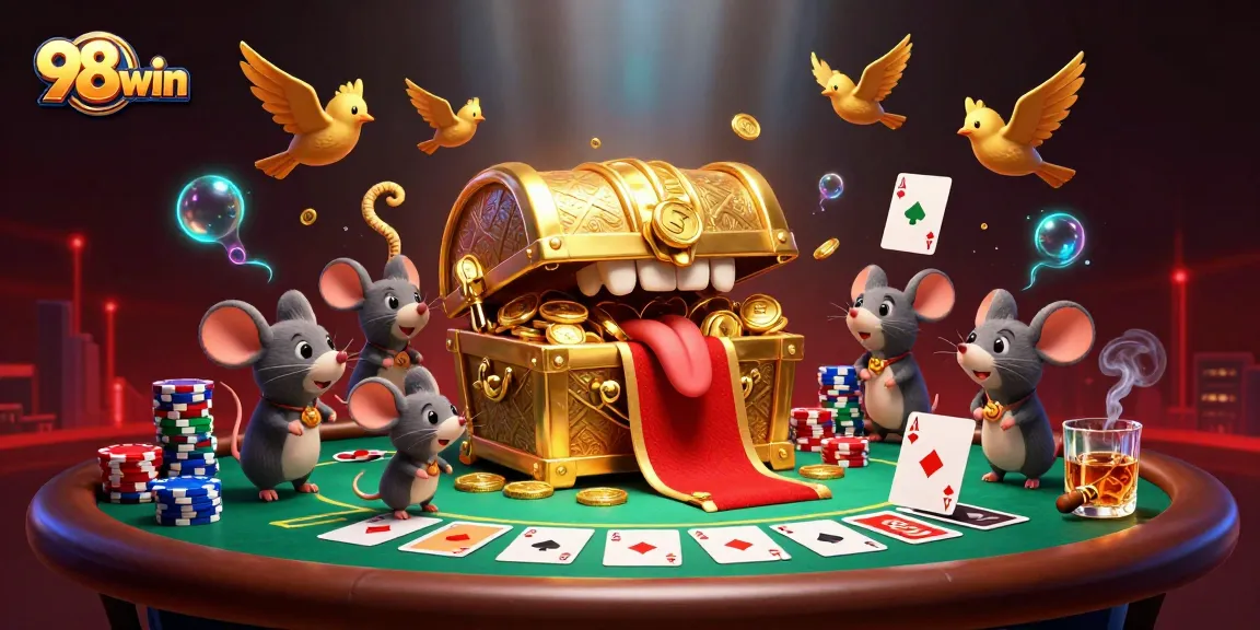 Experience thrilling casino adventures with the 98win treasure chest enticing gamers to a wealth of riches.