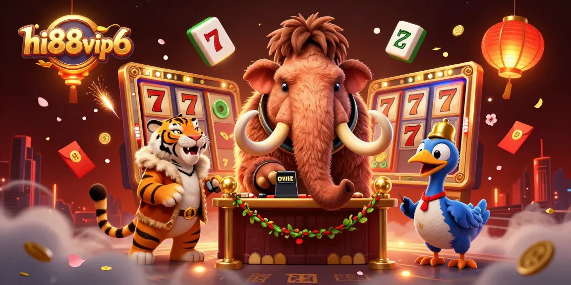 Experience the excitement of hi88vip6 slots with vibrant characters and dynamic casino elements.